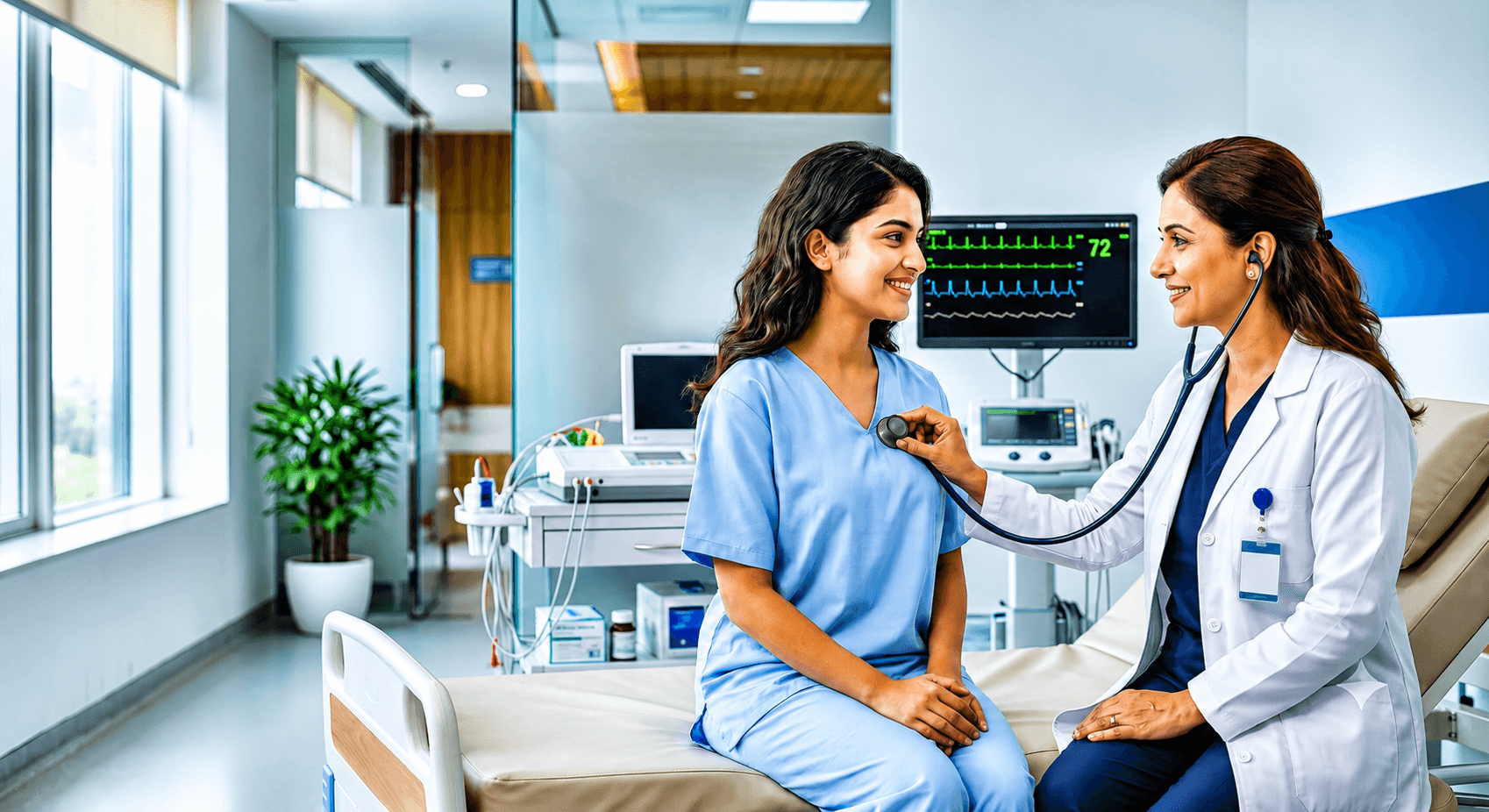 Ojas Hospital Cardiology department and specialists in Ahmedabad
