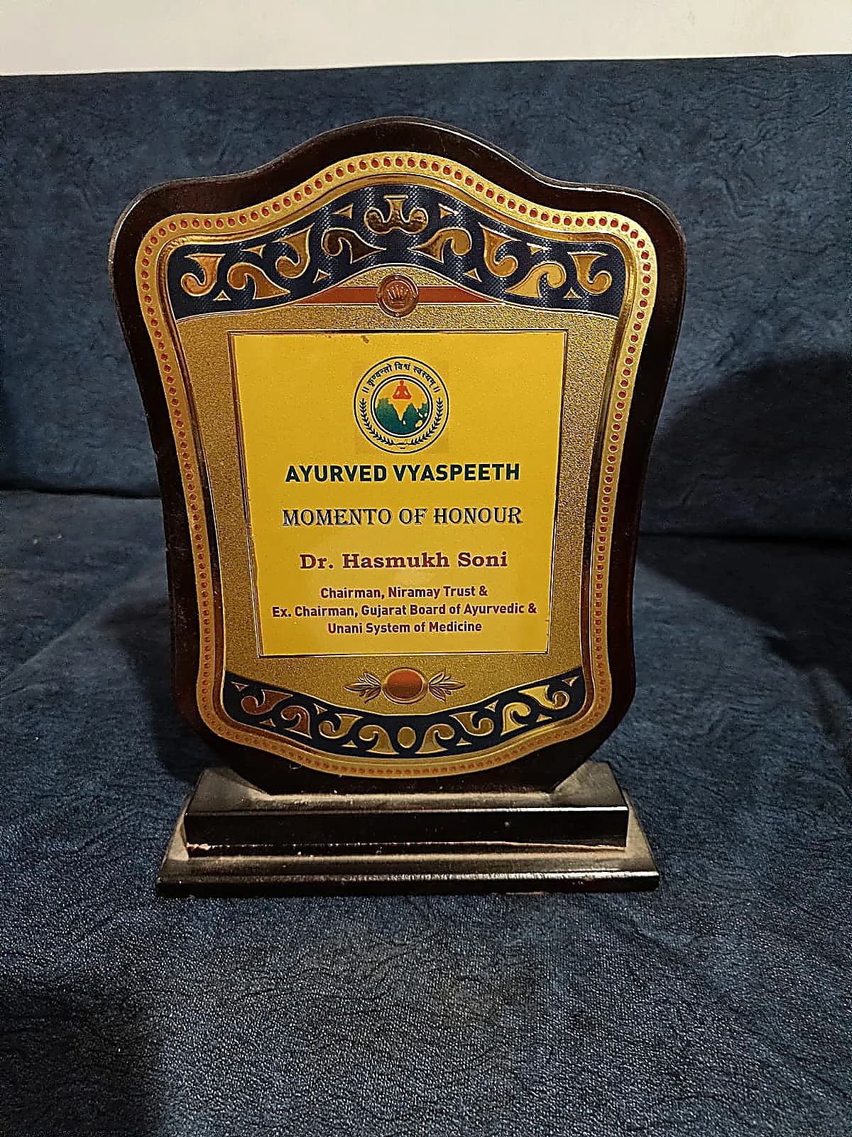 Certificate of Memento of Honour
