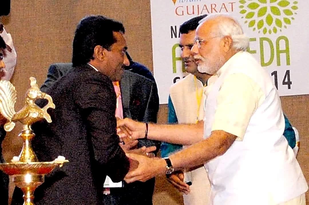 National Summit Greeting with PM Narendra Modi