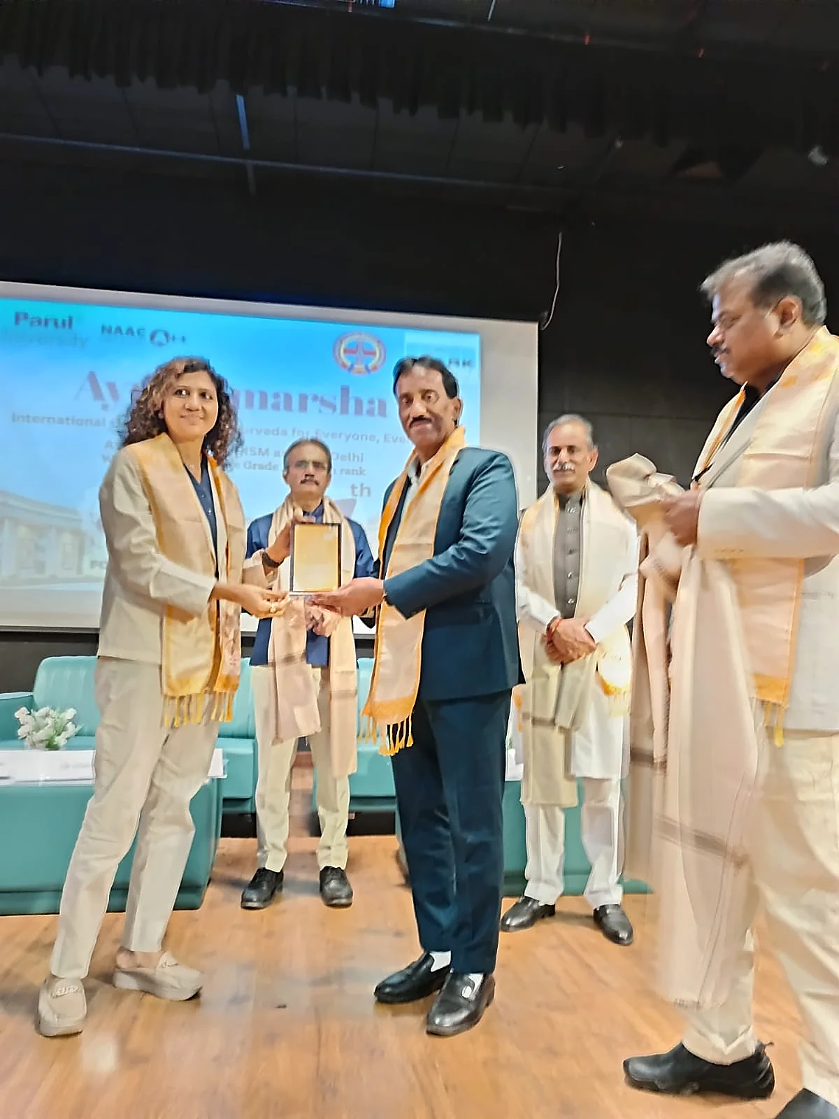 International Seminar Honour at Parul University