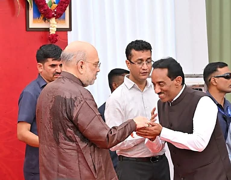 Honor Ceremony by Union Home Minister