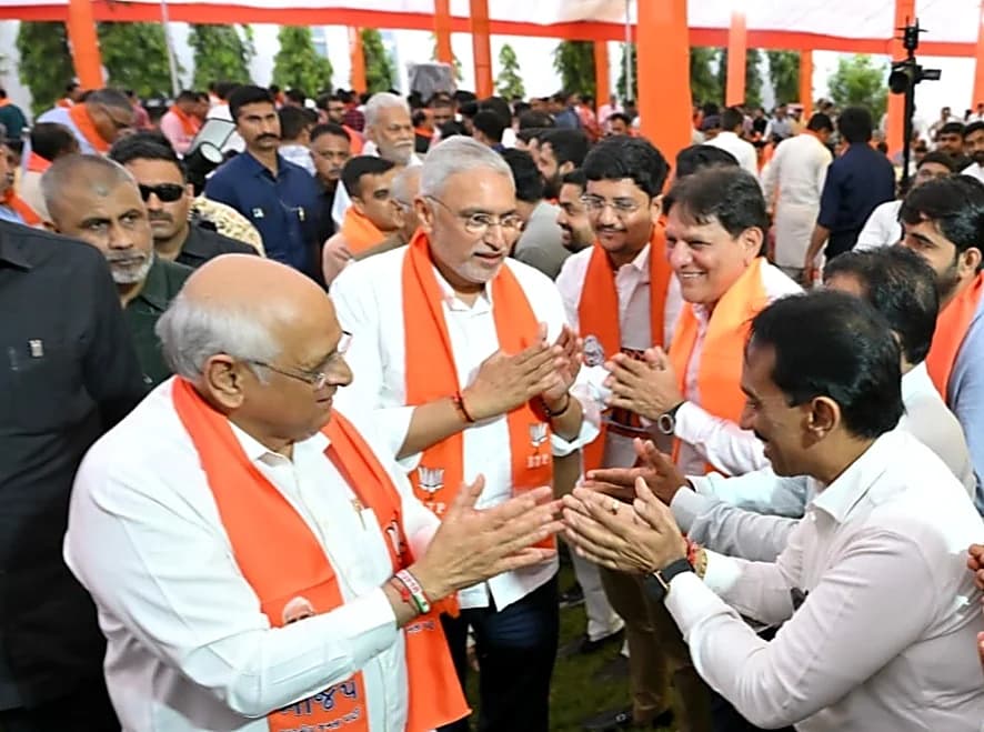 Felicitation of Chief Minister Bhupendrabhai Patel
