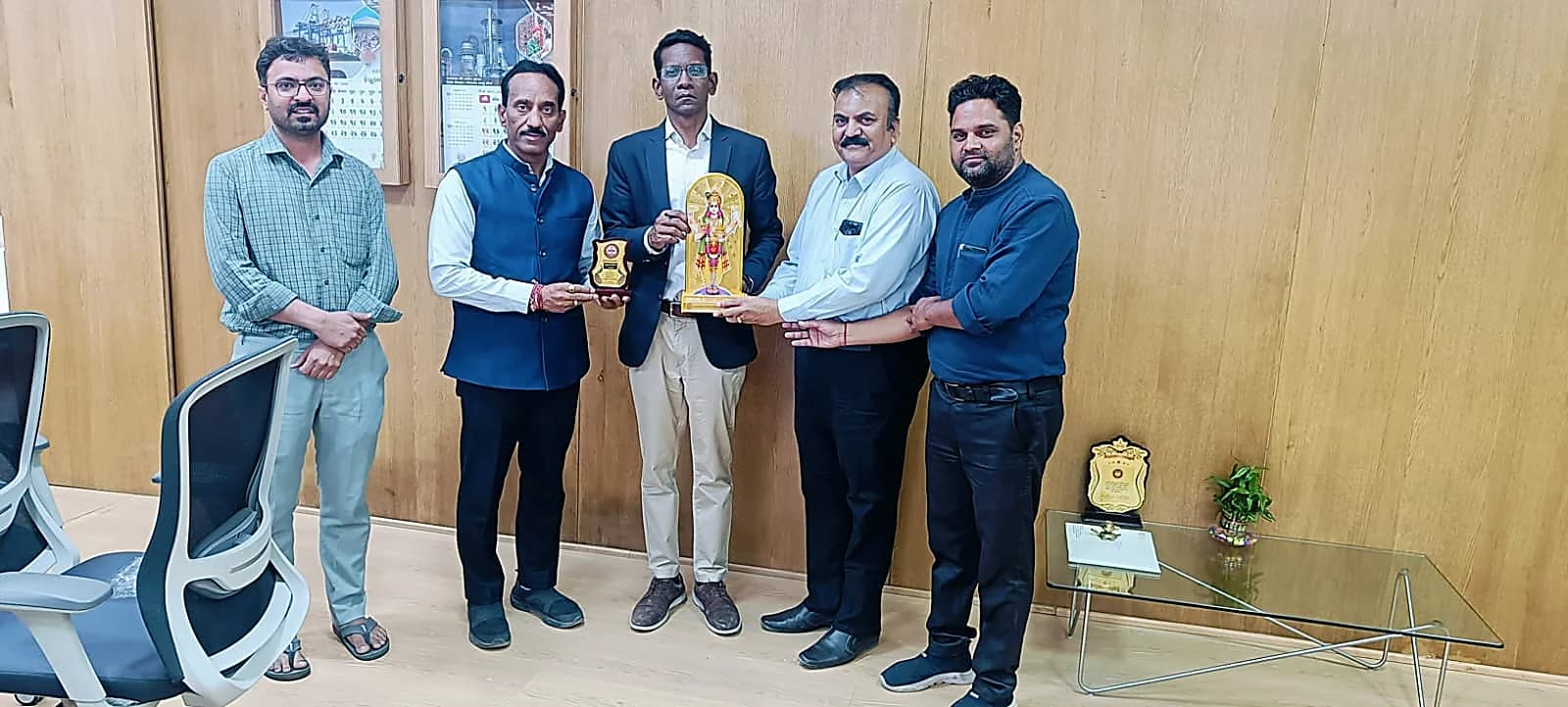 Welcoming of Government Ayurvedic Officer